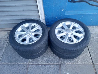A Set of 14 inche Hyundai Original mags Rims
