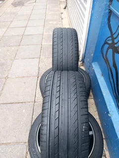 A Set of 17inche Rims and Tyres 5X112 Pcd and 5x114 Pcd