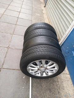 A set of 15inche Toyota Etios original mags Rims 4x100 Pcd