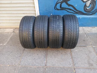 A Set of 18inche Audi Rims and Tyres