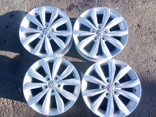 A Set of 15inche Rims Polo TSI and Polo Vivo