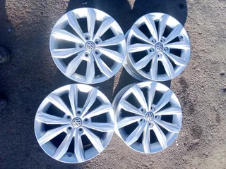 A Set of 15inche Rims Polo TSI and Polo Vivo