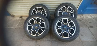 A Set Of 20 Inche Ford Ranger Bakkie Rims And Tyres