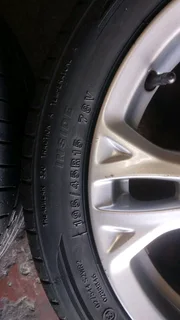 A Set of Rims And TYRES 15inche Ford Figo and Ford Fiesta
