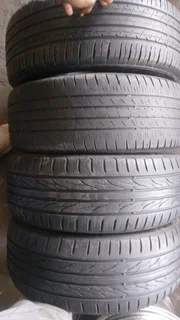 A Set of Rims And TYRES Toyota Starlet and Toyota Yaris 4x100 Pcd