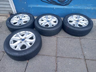A Set of 16inche Rims And TYRES Ford Ecosport