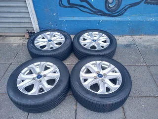 A Set of 16inche Rims And TYRES Ford Ecosport