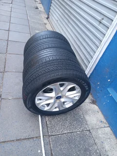 A Set of 16inche Rims And TYRES Ford Ecosport