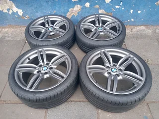 A Set of 19inche Rims And TYRES BMW F30 5X120