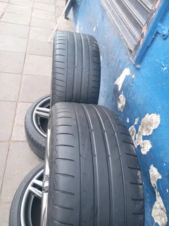 A Set of 19inche Rims And TYRES BMW F30 5X120
