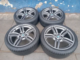 A Set of 19inche Rims And TYRES BMW F30 5X120