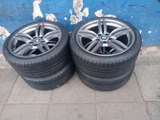 A Set of 19inche Rims And TYRES BMW F30 5X120