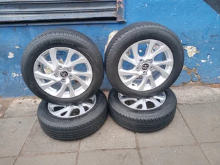 A Set of 16inche Rims And TYRES Toyota Professional Original mag