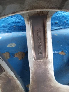 One Single Rim 16inche Polo TSI 5x100 Pcd Original mag