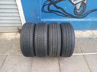 A Set of Rims And TYRES 15inche Ford Figo and Ford Fiesta Original mag 4X108 Pcd