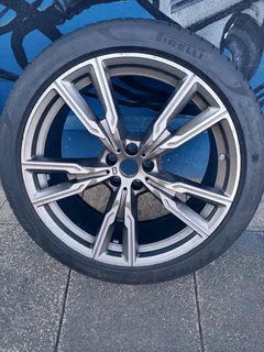 One Single Rim 22inche OEM Original BMW X5 and X6