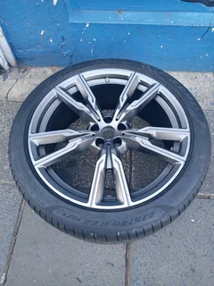 One Single Rim 22inche OEM Original BMW X5 and X6
