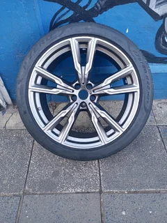 One Single Rim 22inche OEM Original BMW X5 and X6