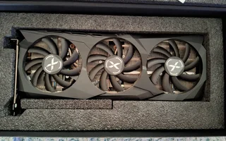 XFX Speedster SWFT 309 Radeon RX 6700 Gaming Graphics Card with 10GB GDDR6 HDMI 3xDP, AMD RDNA 2Chip