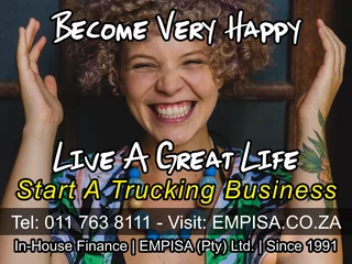 Become Happy, Hit The Open Road, Start Your Own Road Freight Business, In-House Finance Available