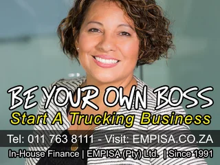 Be The Boss, Start Your Own Transport Business, Get In-House Finance, Get A Free Trucking Contract