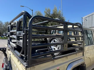 Stockman Cattle Rails Toyota Landcruiser 79 Double Cab