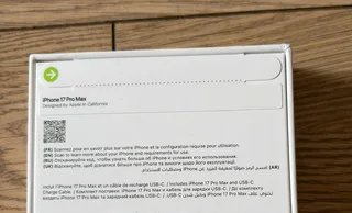 iPhone 17 Pro Max 256GB - Deep Blue - Brand New