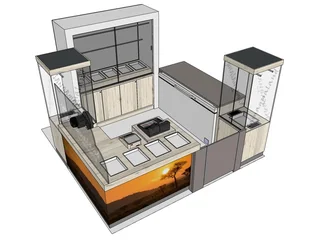 Bitong Kiosk Complete set up ready to take over and Operate in Busy Shopping Mall with Good Turnover