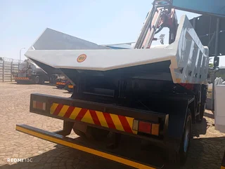 Isuzu 4 by 4 tipper truck