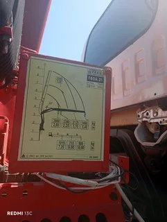 Isuzu 4 by 4 tipper truck