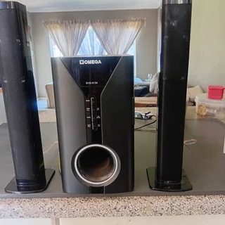 Omega 2.1 Channel Soundbar And Subwoofer