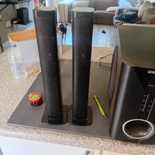 OMEGA 2.1 channel Soundbar and subwoofer