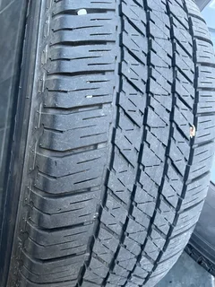 Set of 4 Rims and tyres in almost new condition.
