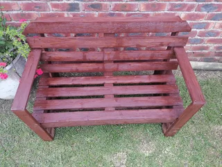 Wooden bench