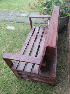 Wooden bench