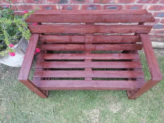 Wooden bench