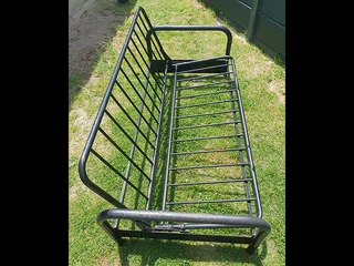 Convertible Steel Sleeper Couch and Futon Sofa Bed (Foldable Double Size Bed - Frame only)