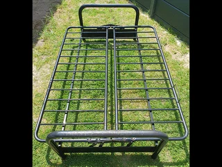 Convertible Steel Sleeper Couch and Futon Sofa Bed (Foldable Double Size Bed - Frame only)