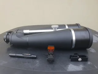 Rare Collectors Item! Garrett Optical Gemini 25x100 Binoculars -  In Excellent Condition.