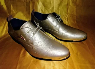 Formal Golden Shoes