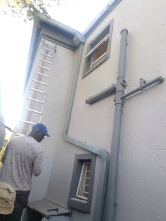 GUTTERS AND PILLAR COVERING