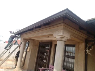 GUTTERS AND PILLAR COVERING