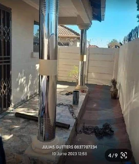 ALL GUTTERS AND PILLAR COVERING