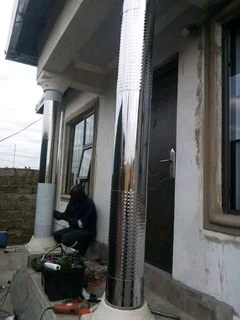 ALL GUTTERS AND PILLAR COVERING