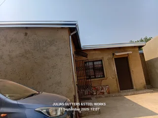 INSTALLATION OF ALL GUTTERS AND PILLAR COVERING