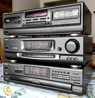 Technics-AV Processor, Technics-Compact Disc Changer,  Technics–Stereo Cassette Deck