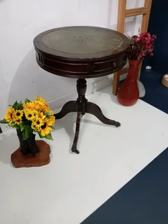 Antique Drum Table