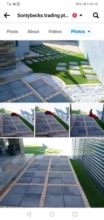 PAVING ASTRO TURF GRASS