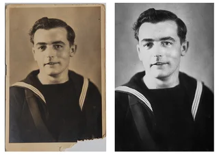 Dream Images Photo Restoration Services. Conversion of prints to digital.