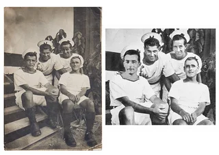 Dream Images Photo Restoration Services. Conversion of prints to digital.